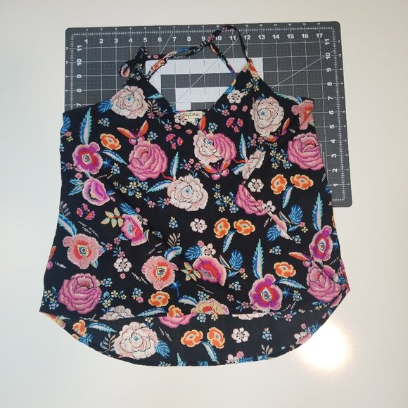 Lily White Shirt Top Blouse Floral Pink Roses No sign of wear - Picture 3 of 7